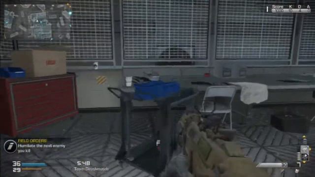 Call of Duty: Ghosts - Team Deathmatch - 25-8 on Overlord смотреть онлайн