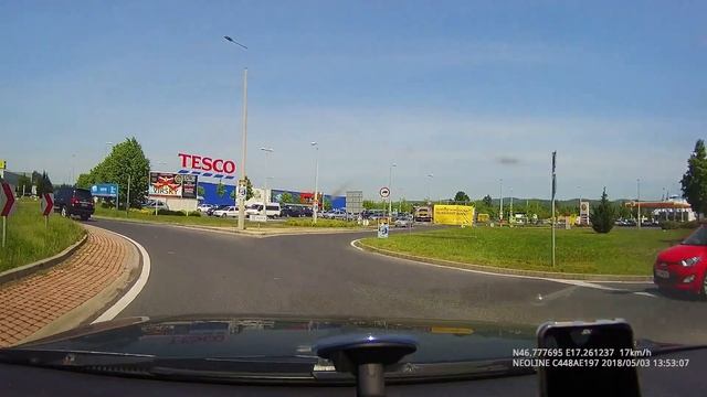 Венгрия . Кестхей.  Поездка  в торговый центр.