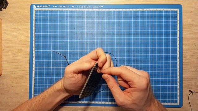 Как сделать картхолдер из кожи своими руками | Простой способ | Шьем сами (3ч) смотреть онлайн