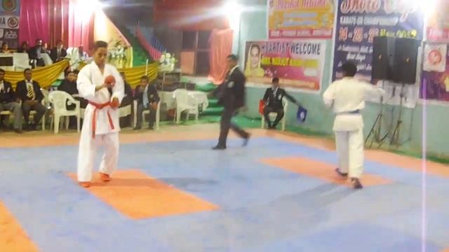 NEPAL aka VS INDIA ao karate kumite 50 kg male amritrar,punjab WKF смотреть онлайн