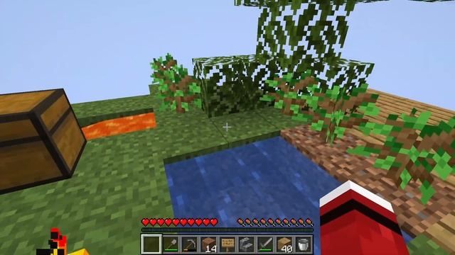 Майнкрафт 1.19.2 Выживание SkyBLOCK 1 выживание обзор бетта сервера смотреть онлайн