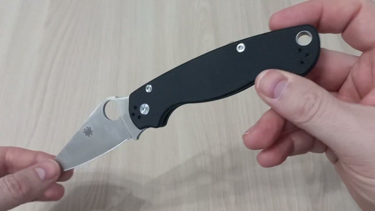 Spyderco Para military 2 вес,размеры смотреть онлайн