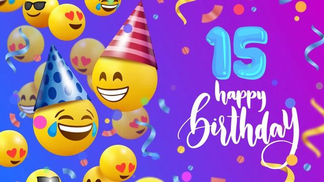 15th Birthday Song │ Happy Birthday To You смотреть онлайн