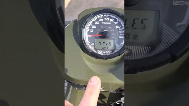 How to Change Odometer from Kilometers to Miles on Polaris Sportsman смотреть онлайн