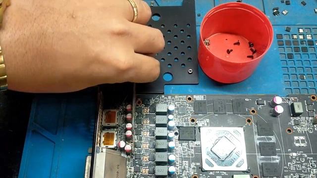 Power Color RX570 4gb Ddr5  Burned Mosfet,.no Power Repair