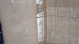 Тафтинг. Какую ткань выбрать. Равномерка или Джутовая.