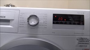 Bosch WAN28281GB 1400 Spin 8Kg Washing Machine Demo