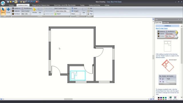 Easy Blue Print 2D Floor Plan Basic Tutorial For Beginner [COMPLETE] смотреть онлайн