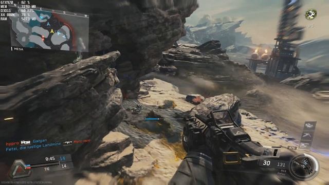 Call of Duty:Infinite Warfare Online Gameplay | High | Athlon X4 880K - GTX970 OC Mini смотреть онлайн