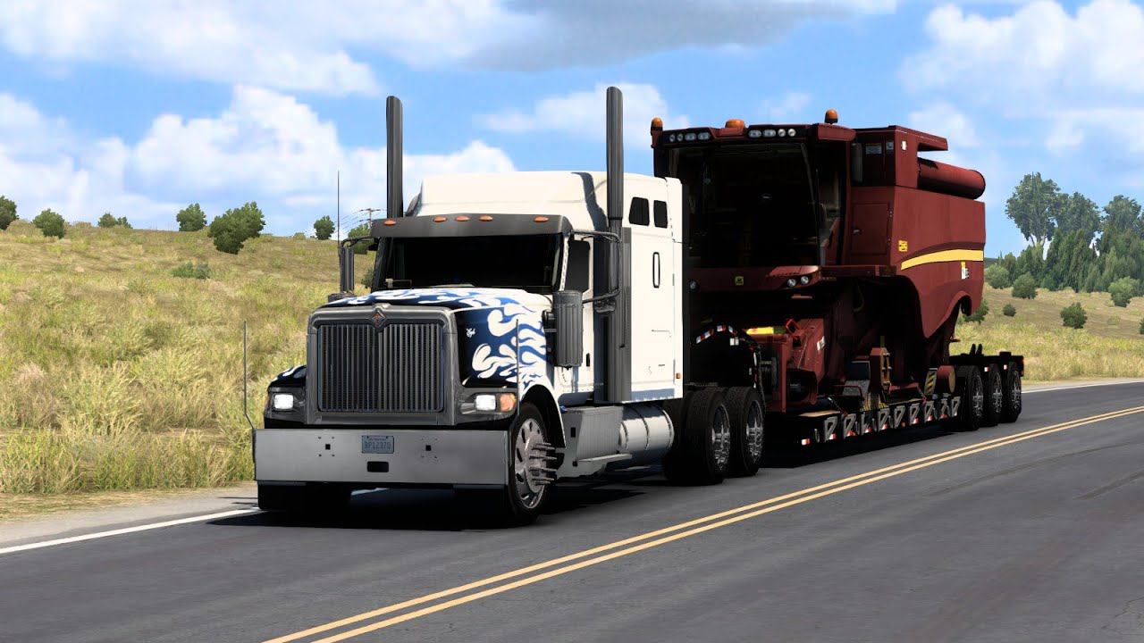 [ATS] Heavy Hauling with International 9900i to CarlsLand смотреть онлайн