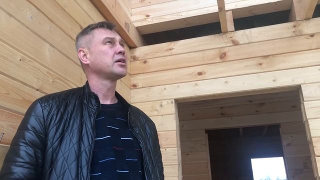 Дом из профилированного бруса смотреть онлайн