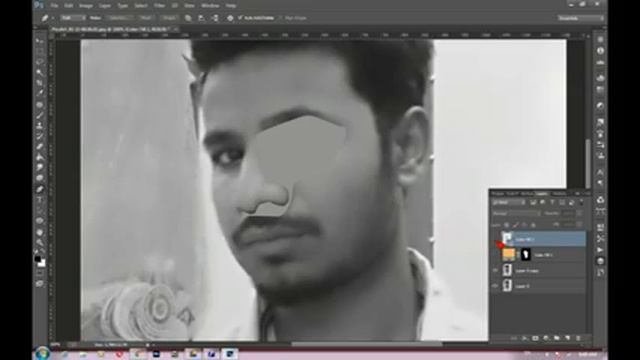 Photoshop CC | How to Create A Vector Image In Photoshop | Cartoon Effect | Sketch Art | Pen Tool смотреть онлайн