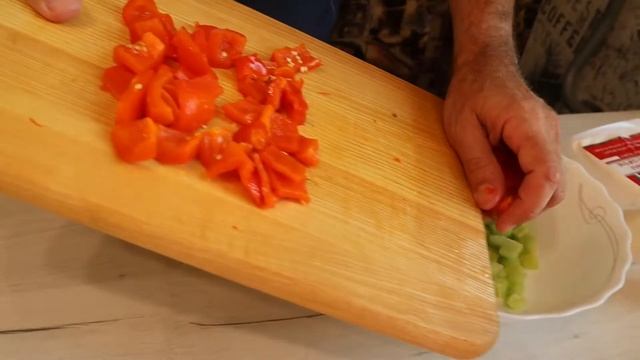 Рецепт настоящего шопского салата #ПриехалиПриготовили #Рецепты #Еда