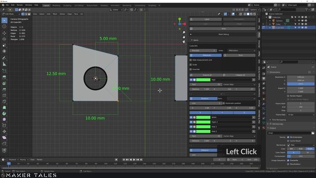 How To Make A Technical Drawing In Blender 2.9+