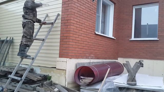 Складная лестница. ПРИКОЛ! Не повторять этого! смотреть онлайн