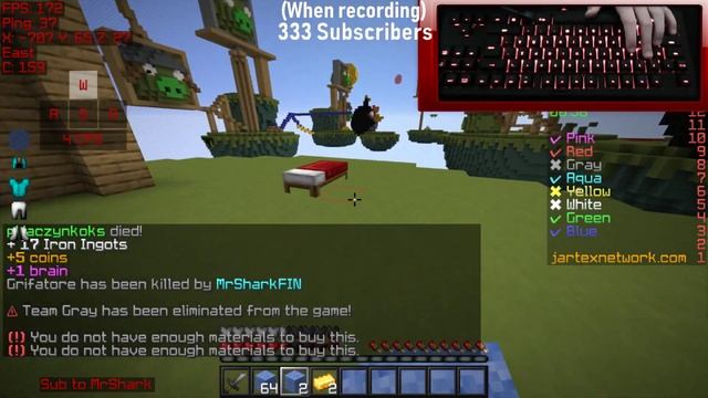 They banned me for this... | SMOOTH KEYBOARD AND MOUSE SOUNDS | Minecraft Bedwars #16 смотреть онлайн