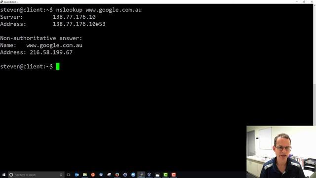 nslookup for Domain Name Lookups in Linux смотреть онлайн