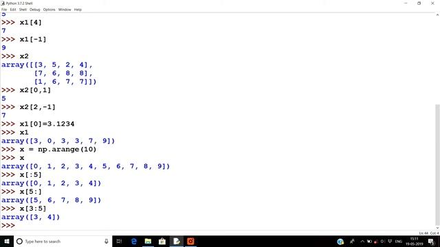 Python for Data-Science | # 2 | Indexing, Slicing, Reshaping, Joining ,Splitting in np.array's смотреть онлайн