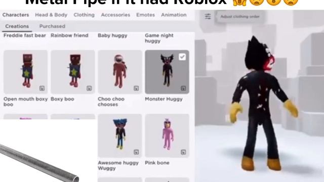 metal pipe if he had roblox ? смотреть онлайн
