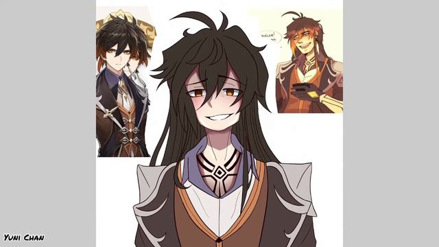 [SpeedPaint] Swap Zhongli | Genshin Impact смотреть онлайн