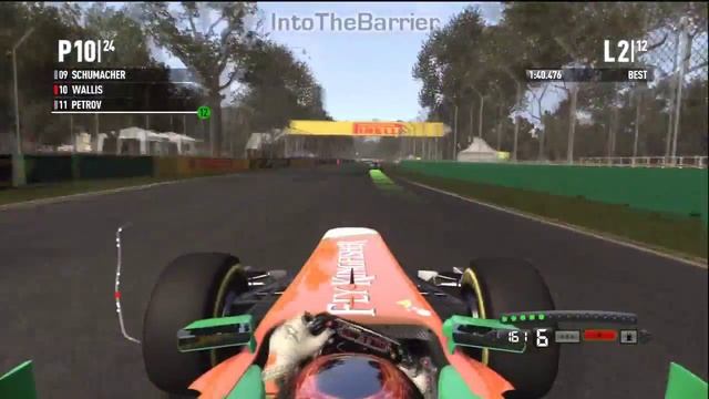 F1 Game 2011 - Career Race 1 - Part 1 смотреть онлайн
