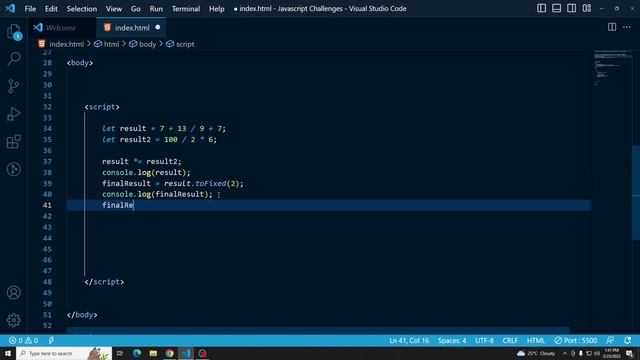 Javascript Numbers Challenge Practice Exercsie for Beginners #1 смотреть онлайн