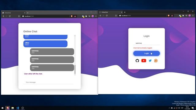 [Demo] Aplicación de mensajes en tiempo real con Socket.io y Node.js смотреть онлайн