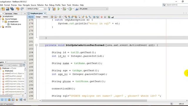 #05 Java + Oracle ::: Update data in Java oracle смотреть онлайн