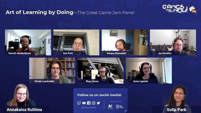 The Great Game Jam Panel: Art of Learning by Doing | Games Now! Lecture Series смотреть онлайн
