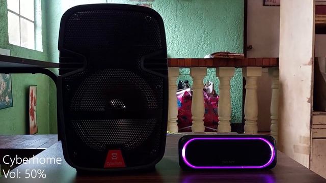 Cyberhome Karaoke Speaker vs Sony SRS-XB30 смотреть онлайн