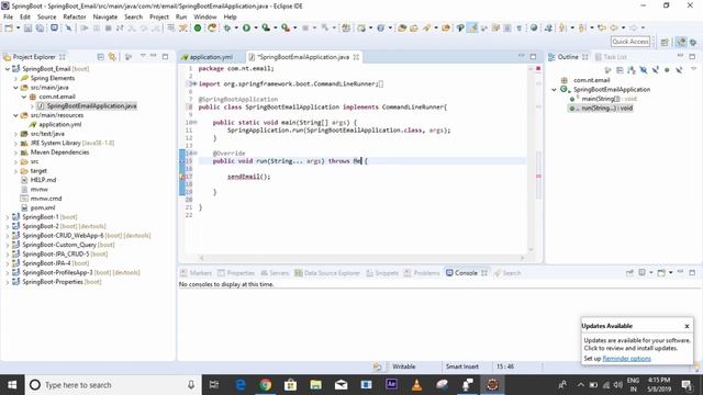 Sending Email in Spring Boot смотреть онлайн