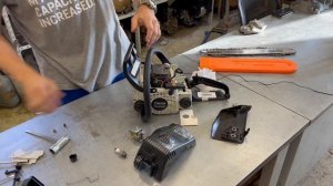 Разбор Бензопилы ZimAni MS 180 PRO (штиль 180)