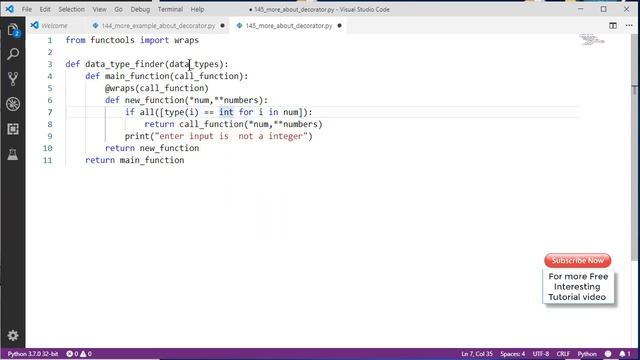 #145 Advance Decorator in python with example // Complete Python tutorial(2020) смотреть онлайн