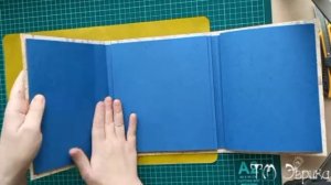 Мастер-класс. Конструкция Лэпбука (простая) 3 часть. Без наполнения.