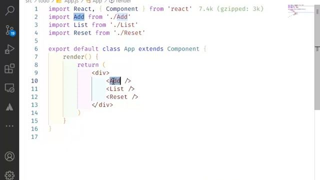 9 React ToDo List Individual Class Components смотреть онлайн