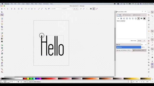 How to create a layered font in the Inkscape program смотреть онлайн