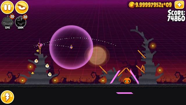 Angry Birds Seasons hallowen 2010 #3 Power-ups walktroutch смотреть онлайн