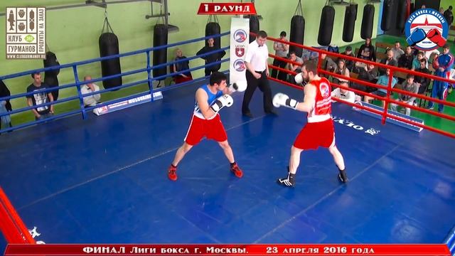 Финал “Турнир сильнейших боксеров” Лига бокса г. Москвы – 23.04.16 г. до 81 кг. смотреть онлайн