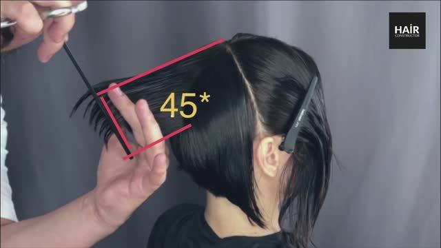 ГРАДУИРОВАННЫЙ БОБ САМАЯ ПРОСТАЯ ТЕХНИКА от HAIR CONSTRUCTOR. смотреть онлайн