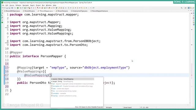 013 - Learning Mapstruct - Enum Mapping смотреть онлайн
