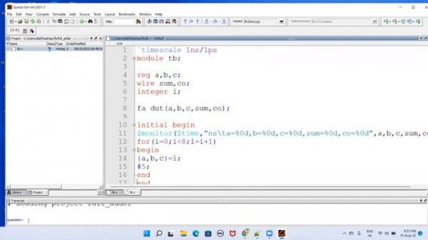 How to use questasim?