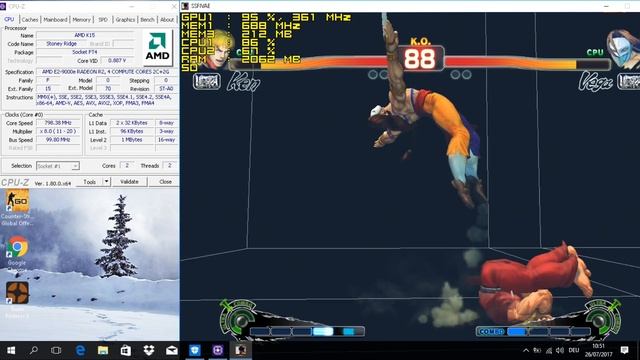 Gaming On AMD E2-9000e Ultra Efficient 6 Watt "Stoney Ridge e" APU Preview смотреть онлайн