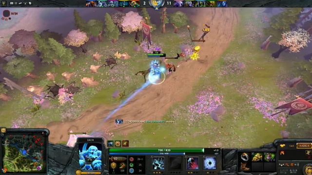💟💟💟 Часть 1 💟 Milka playing Dota 2 💟 Lich 💟 Урна на дорожку 💟💟💟 смотреть онлайн
