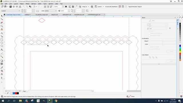 Corel Draw Tips & Tricks Square design LONG VIDEO смотреть онлайн