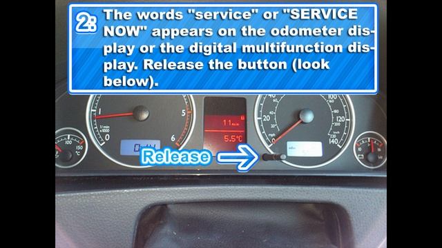 Service reset on a VW Sharan 1995-2010 смотреть онлайн