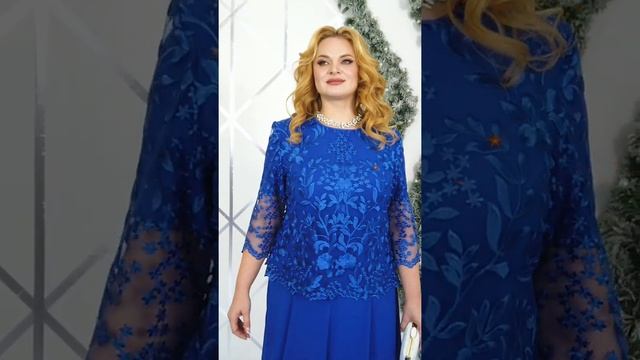 Кружевное платье NINELE 7350 смотреть онлайн