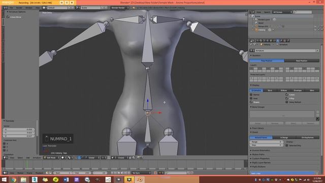 Tutorial: Human Meta-Rig (Blender 2.78) смотреть онлайн