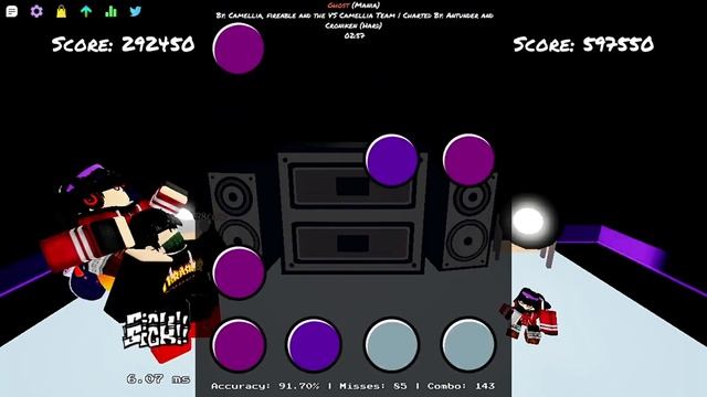 Ghost mania 1.2 mil score (New keyboard) смотреть онлайн