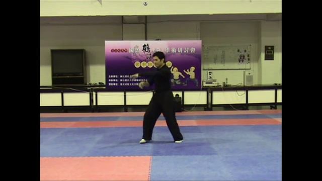 Sifu Cliff Ip demonstrating Fujian White Crane's Sap Yee Jeet Lik Set смотреть онлайн