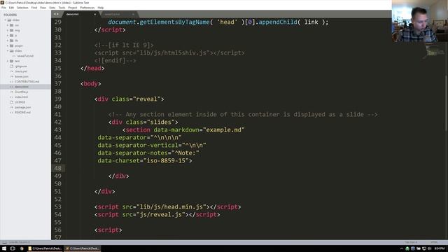 How to create html presentations with markdown files смотреть онлайн